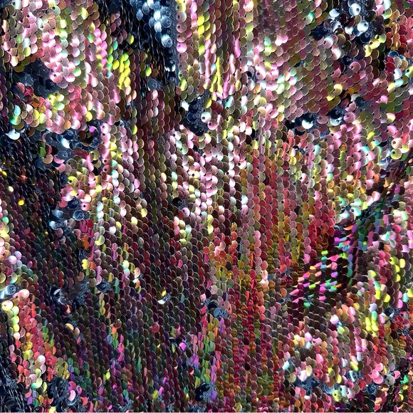 Dress the Population NWOT Lola Black Multi Sequin Bodycon Dress XS - Picture 10 of 16